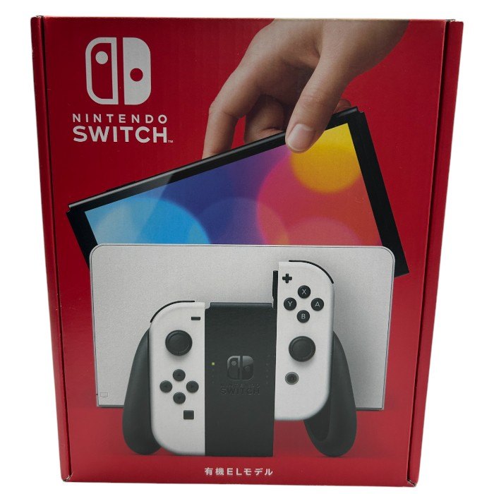 未使用品 Nintendo Switch ニンテンドースイッチ 有機ELモデル HEG-S-KAAAA ゲーム ハード 任天堂 本体 中古 W4