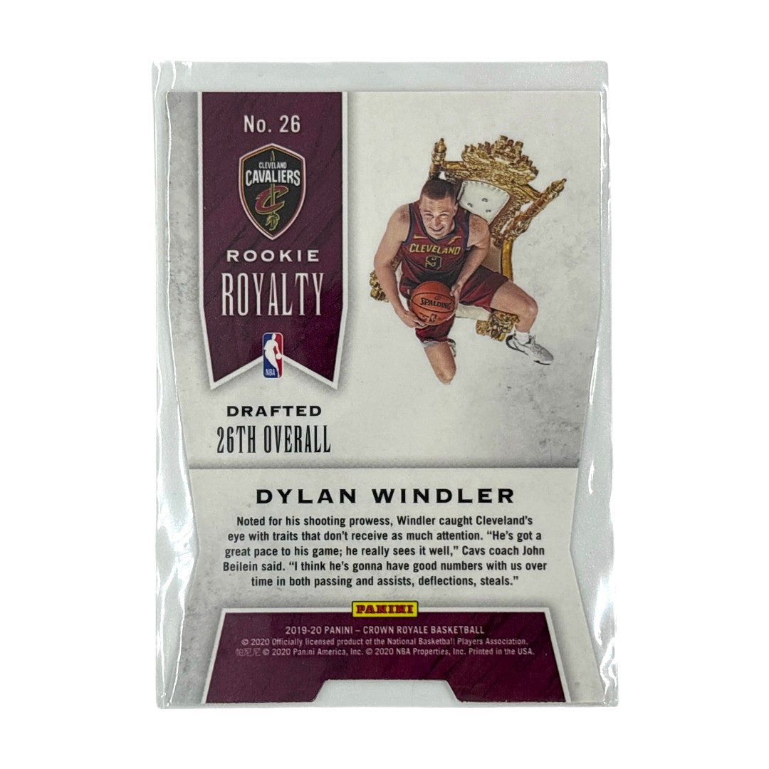 PANINI NBAカード CROWN ROYALE DIE-CUT DYLAN WINDLER CAVALIERS 35/99 #26 中古 IT1