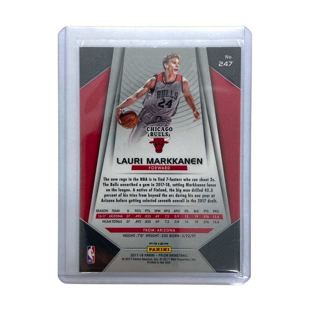 PANINI NBAカード PRIZM LAURI MARKKANSEN BULLS #247 中古 IT2