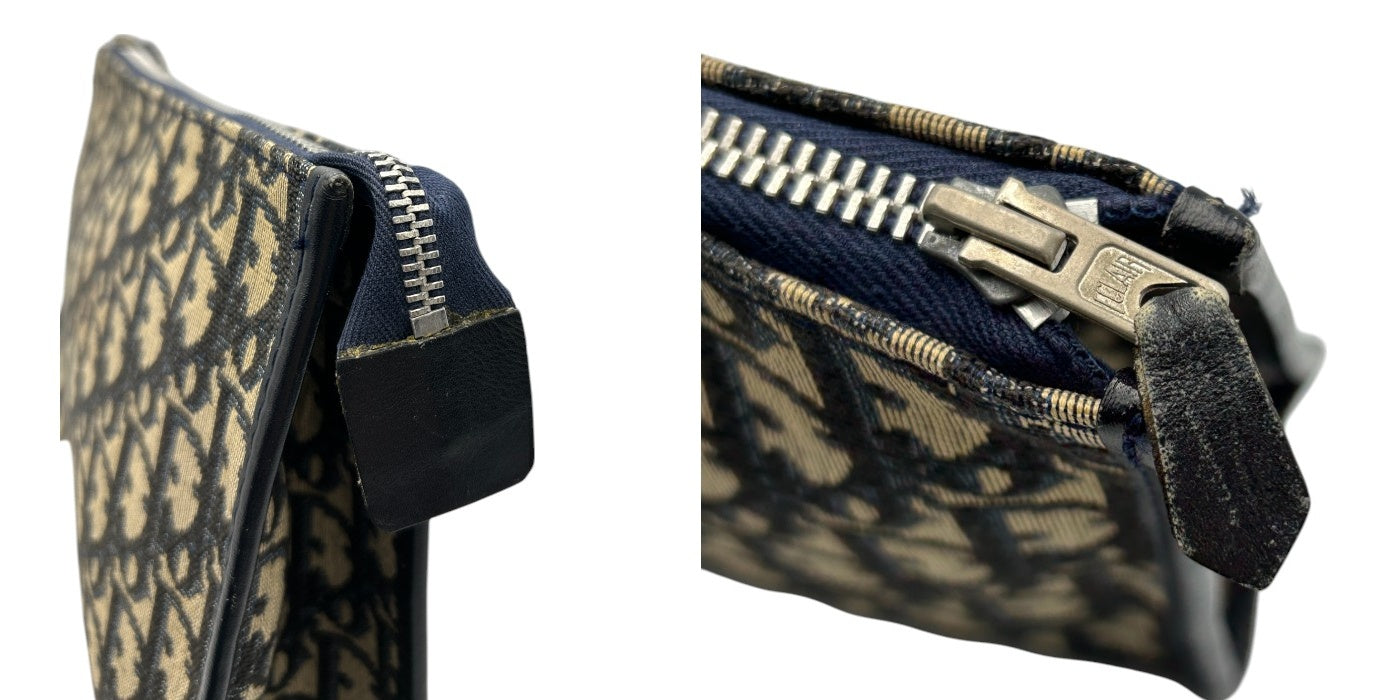 Christian Dior クリスチャン ディオール トロッター クラッチバッグ 鞄 レディース ブランド ヴィンテージ オールド 中古 W4