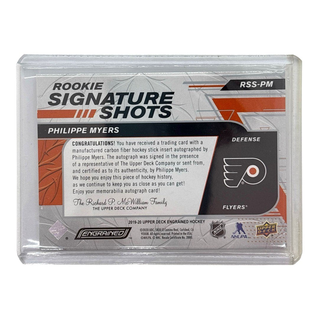 UPPER DECK NHLカード ENGRAINED PHILIPPE MYERS FLYERS 213/249 #RSS-PM 中古 IT1