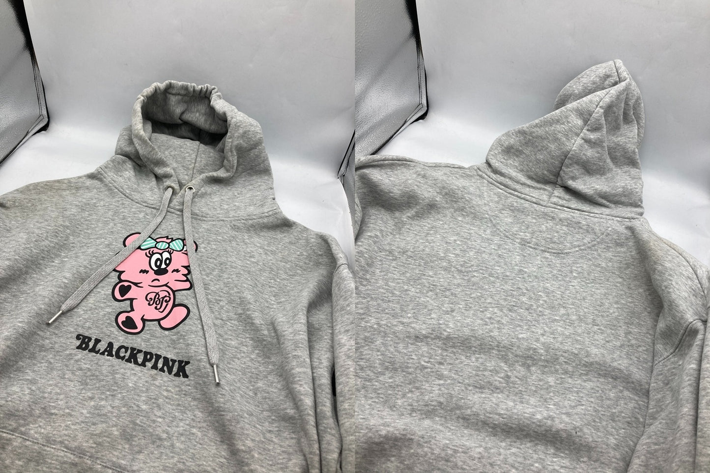 BLACKPINK×VERDY ブラックピンク ヴェルディ フーデッドパーカー サイズL 中古 D4