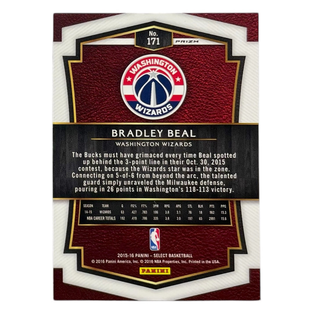 PANINI NBAカード SELECT PRIZM BRADLEY BEAL WIZARDS #171 中古 IT2
