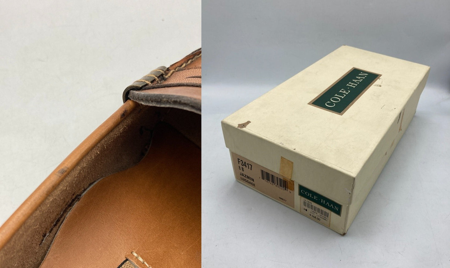 COLE HAAN コールハーン ペニーローファー F3417 USA製 サイズ8 レディース 中古 D4