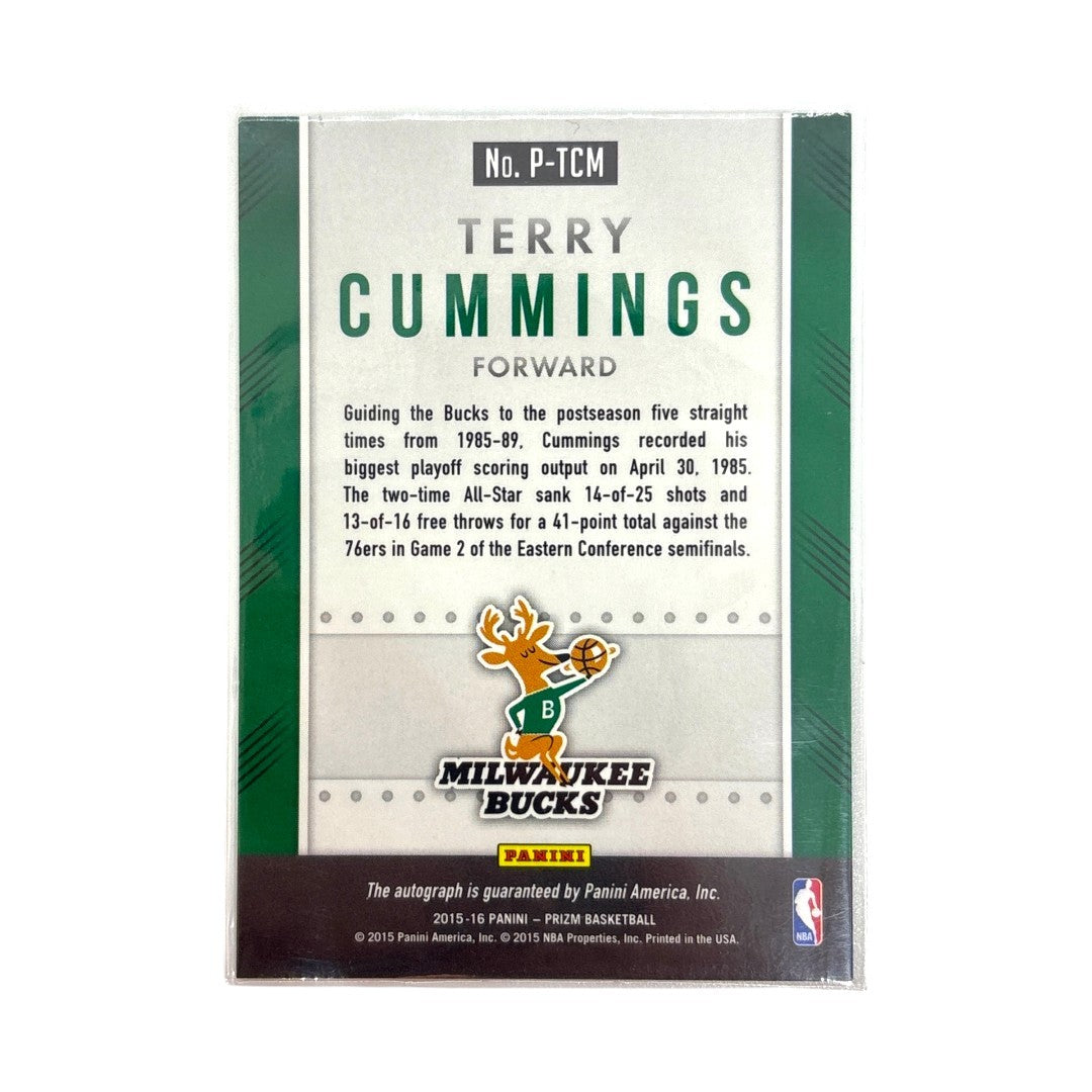 PANINI NBAカード PRIZM TERRY CUMMINGS MILWAUKEE BUCKS #P-TCM 中古 IT1
