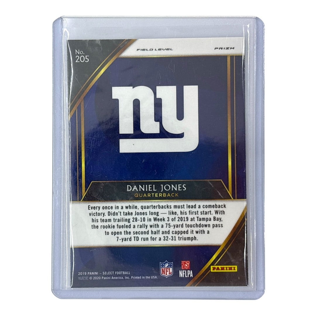 PANINI NFLカード SELECT PRIZM DANIEL JONES NEW YORK GIANTS #205 中古 IT1