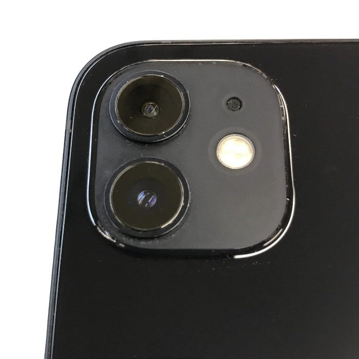 Apple iPhone 12 128GB スマートフォン 5G SIMフリー デュアルカメラ ブラック MGHU3J/A 中古 T1