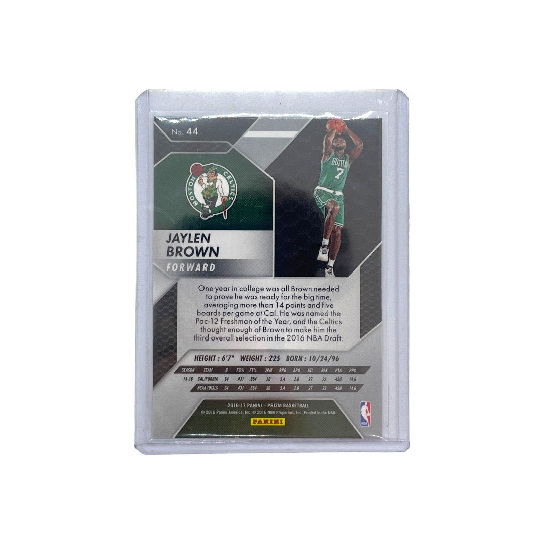 PANINI NBAカード PRIZM JAYLEN BROWN #44 中古 IT1