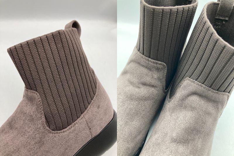 RakkuRakku ラックラック 洗えるストレッチニット はっ水 ブーツ サイズM 中古 D4