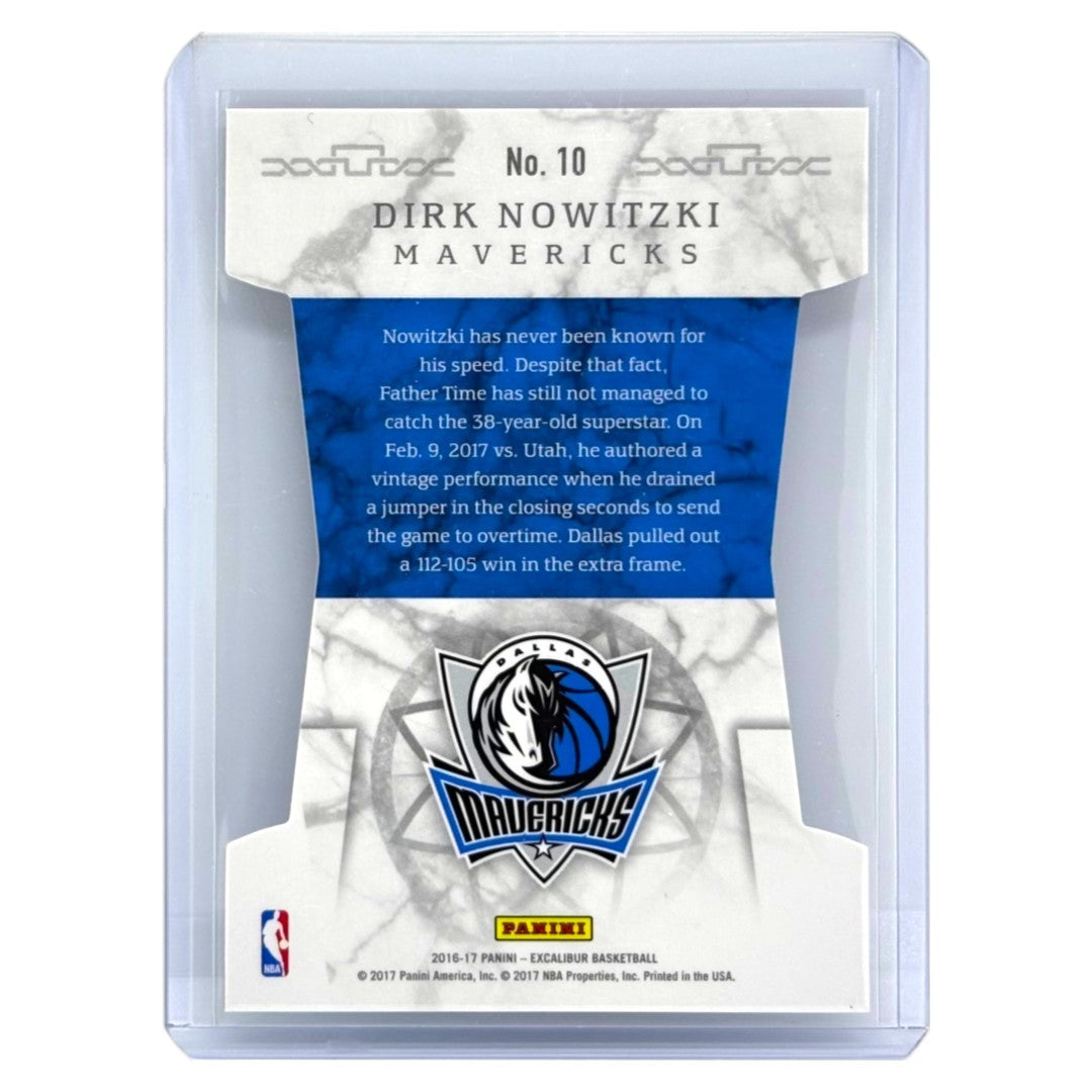 PANINI NBAカード EXCALIBUR DIE-CUT DIRK NOWITZKI MAVERICKS /199 #10 中古 IT1