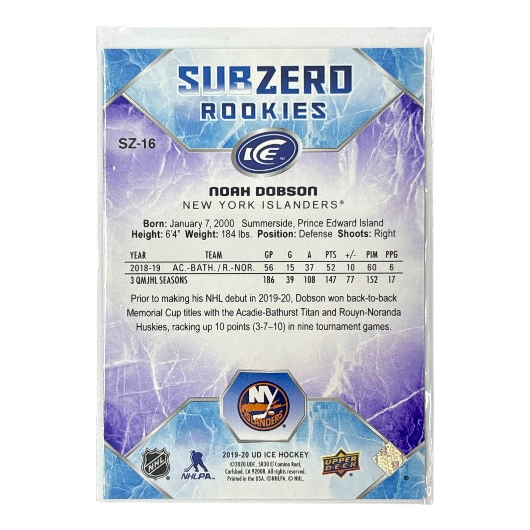 UPPER DECK NHLカード ICE NOAH DOBSON ISLANDERS 526/999 #SZ-16 中古 IT1