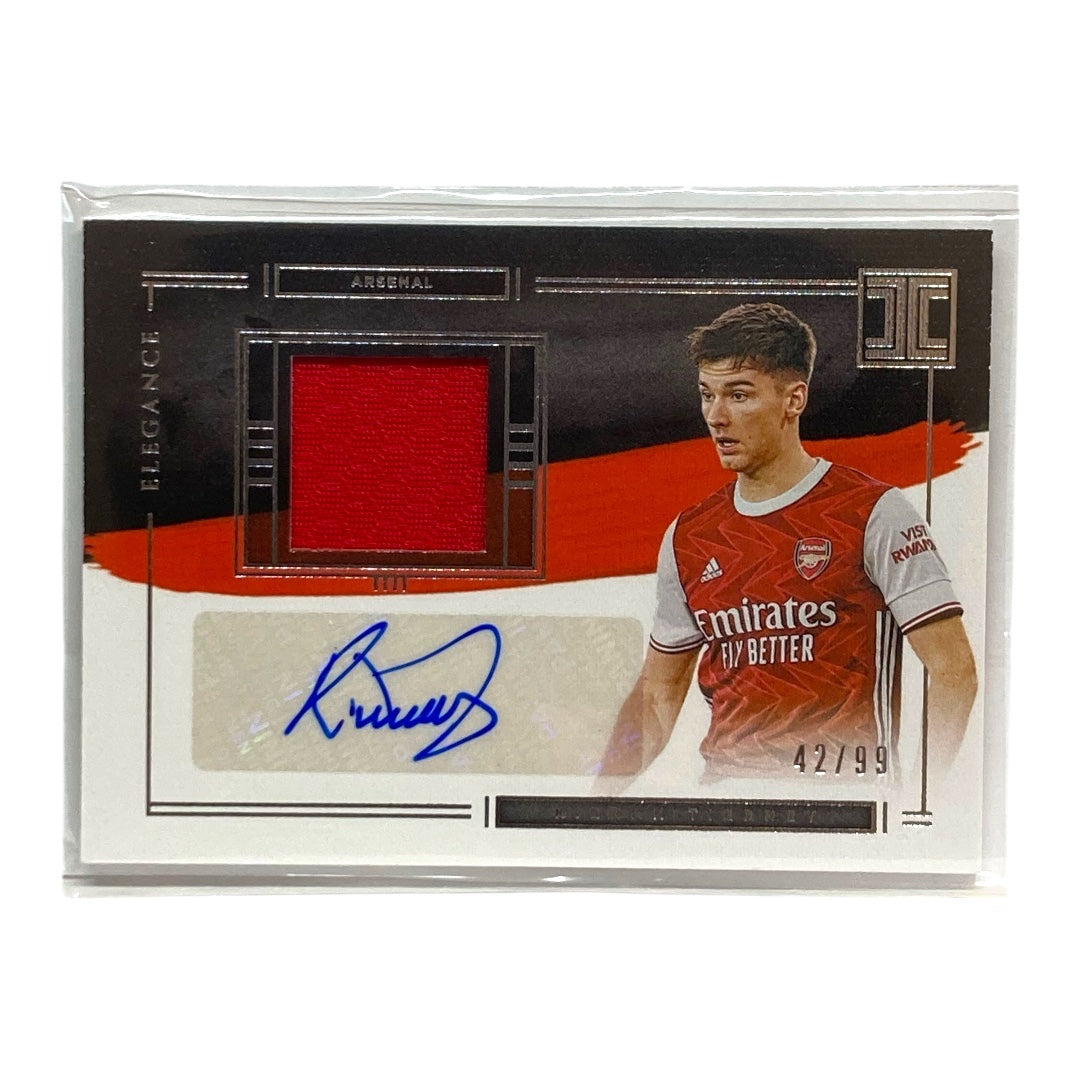 PANINI サッカーカード IMPECCABLE PREMIER LEAGUE KIERAN TIERNEY ARSENAL 42/99 #EL-KT 送料無料 中古 IT2 PANINI サッカーカード IMPECCABLE PREMIER LEAGUE KIERAN