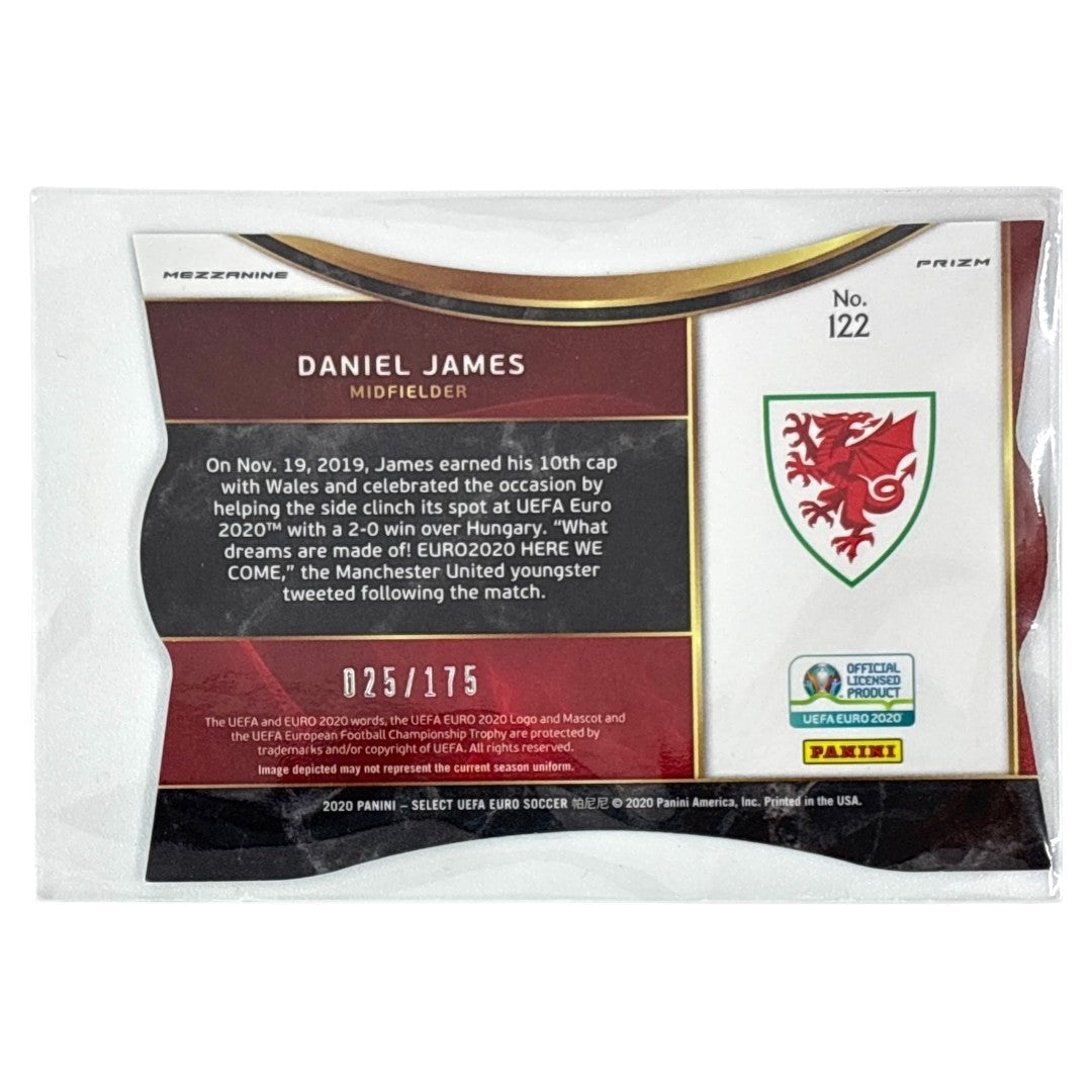 PANINI サッカーカード SELECT UEFA EURO PRIZM DANIEL JAMES WALES /175 #122 中古 IT1