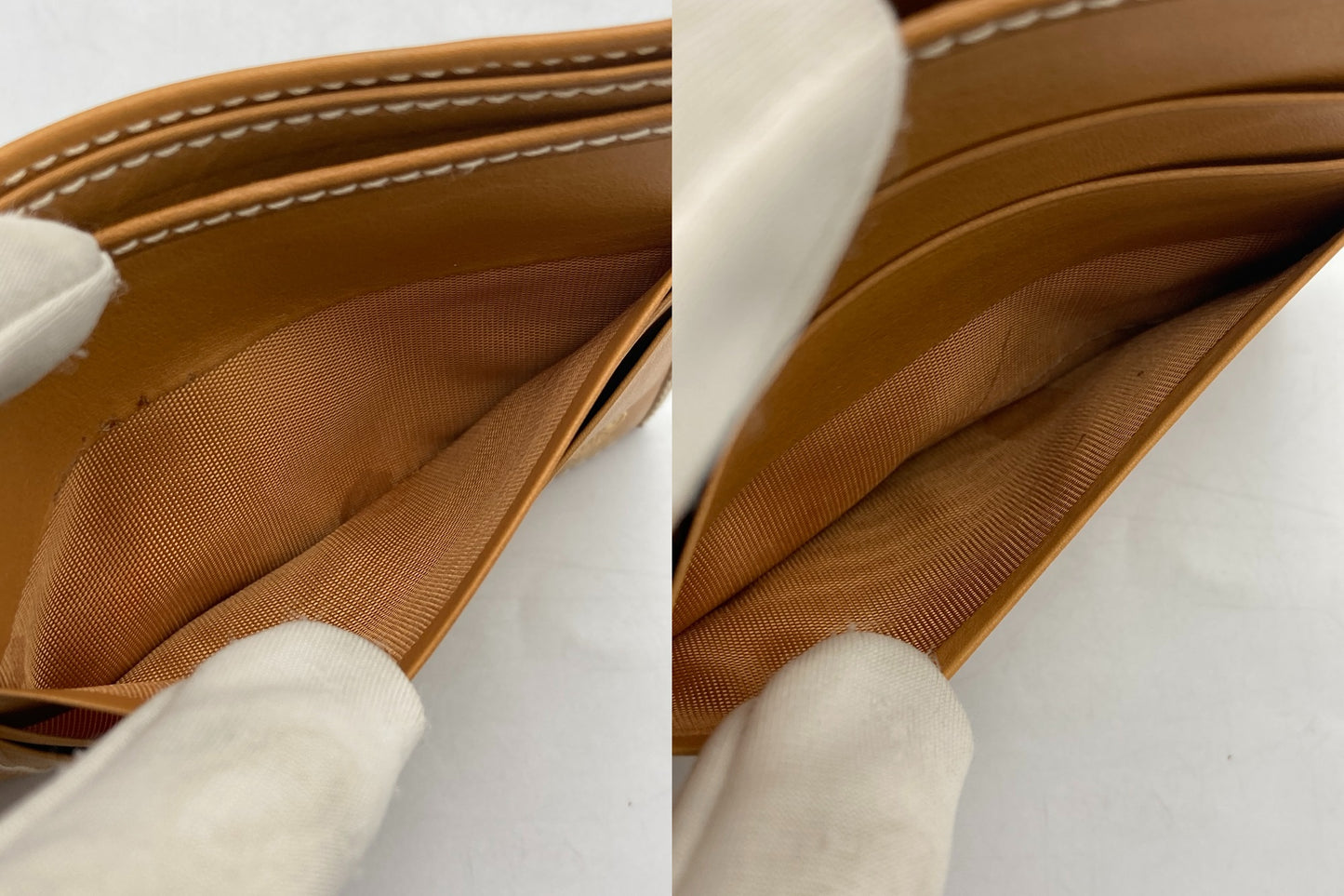 GUCCI オールドグッチ マイクロGG 2つ折り財布 札入れ 中古 D4