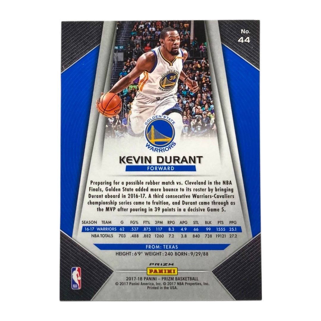 PANINI NBAカード PRIZM KEVIN DURANT GOLDEN STATE WARRIORS #44 中古 IT2