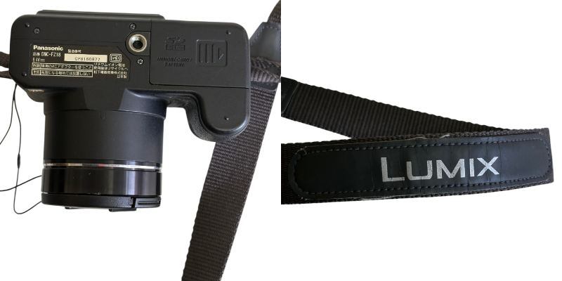 Panasonic パナソニック デジタルカメラ LUMIX ルミックス シルバー DMC-FZ18 カメラ 写真 撮影 動画 SDカード対応 中古 W1