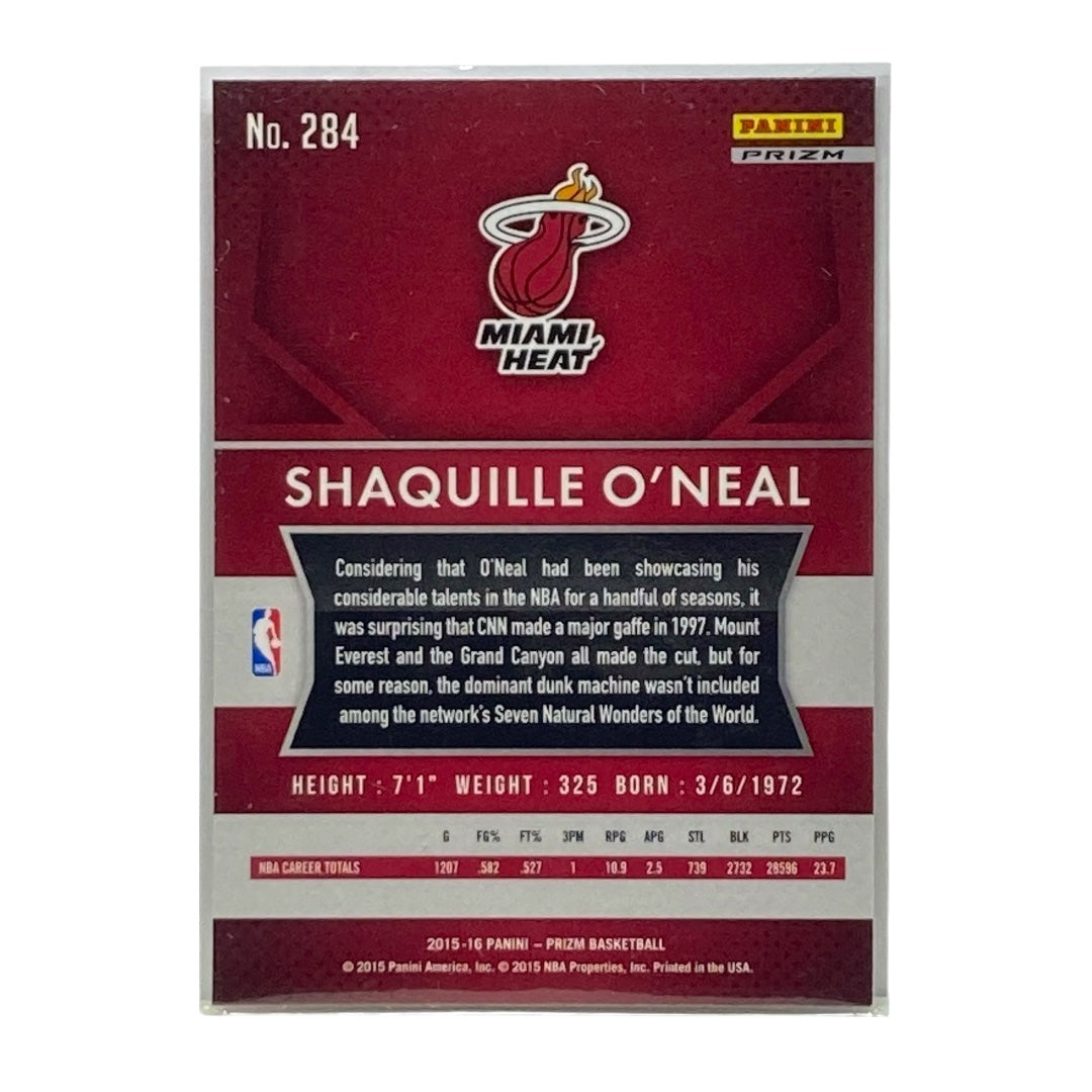 PANINI NBAカード PRIZM SHAQUILLE O'NEAL HEAT #284 中古 IT2