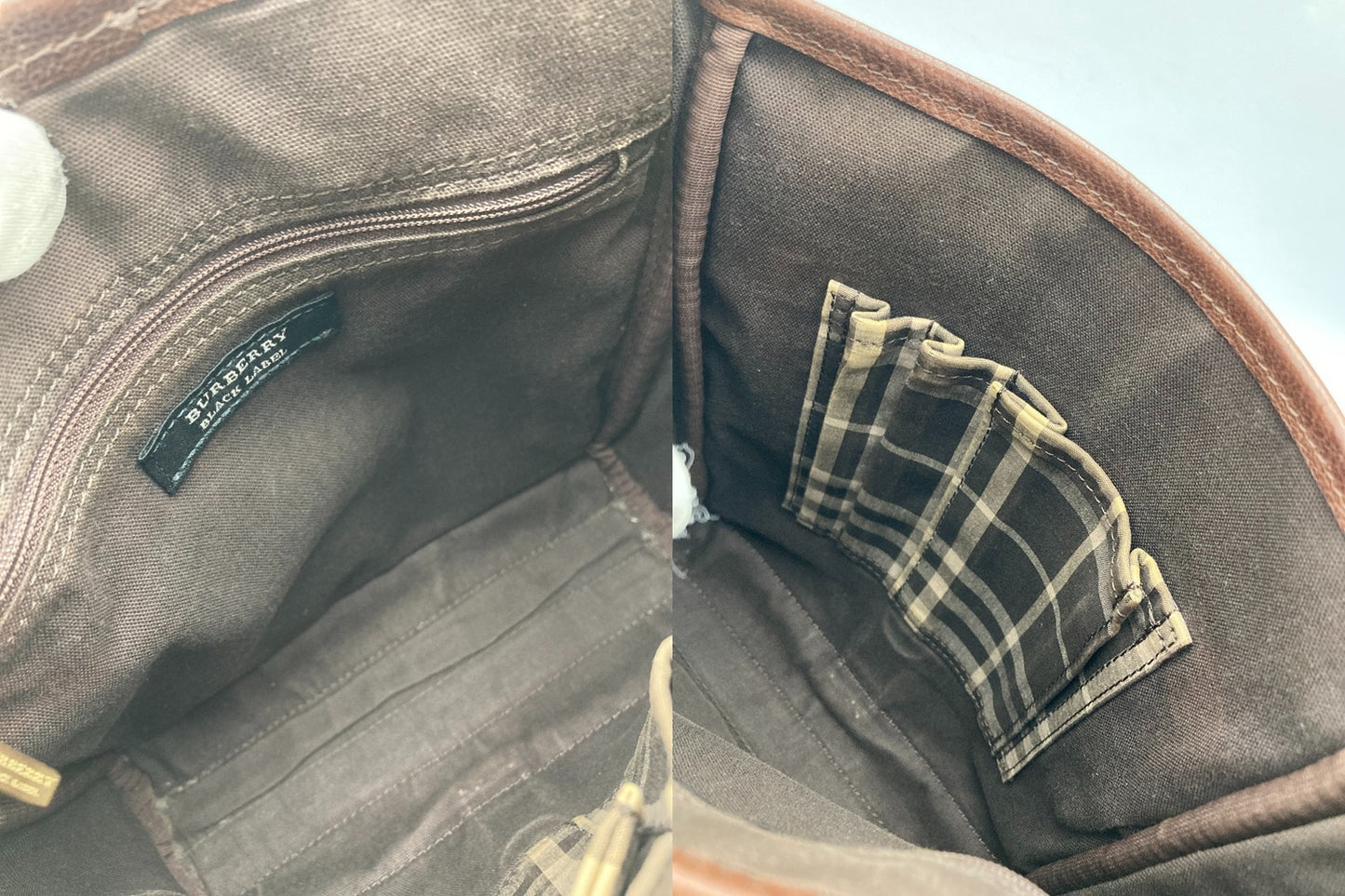 BURBERRY BLACK LABEL バーバリー ブラックレーベル ショルダーバッグ 中古 D4