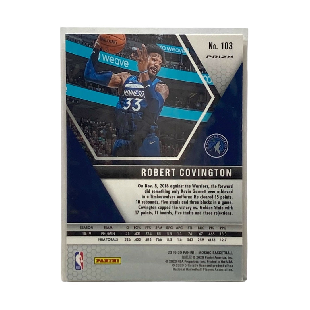 PANINI NBAカード MOSAIC PRIZM ROBERT COVINGTON TIMBERWOLVES #103 中古 IT2