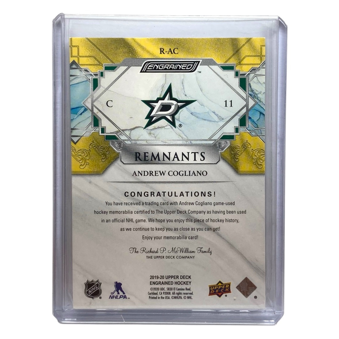UPPER DECK NHLカード ENGRAINED ANDREW COGLIANO STARS 42/65 #R-AC 中古 IT2