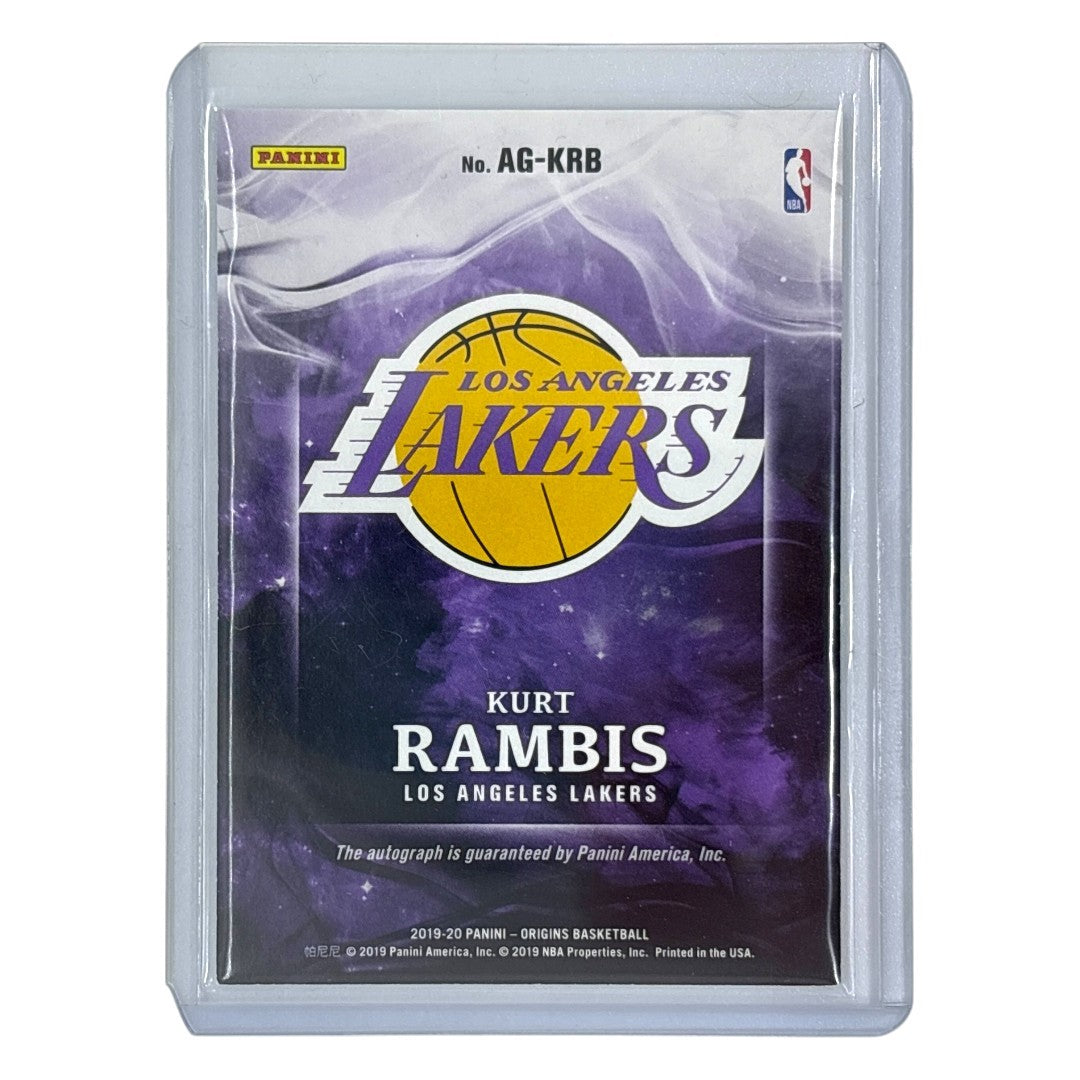PANINI NBAカード ORIGINS KURT RAMBIS LOS ANGELES LAKERS /5 #AG-KRB 中古 IT1