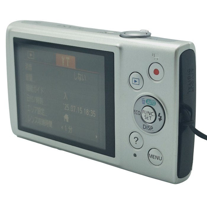 Canon キャノン 2050万画素 光学12倍ズーム IXY170 デジタルカメラ PC2195 中古 H4