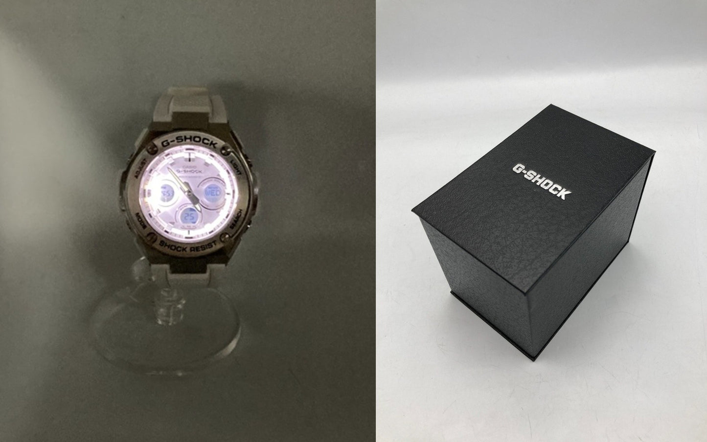 CASIO カシオ G-SHOCK G-STEEL 電波ソーラー 20気圧防水 腕時計 GST-W310-7AJF 中古 D4