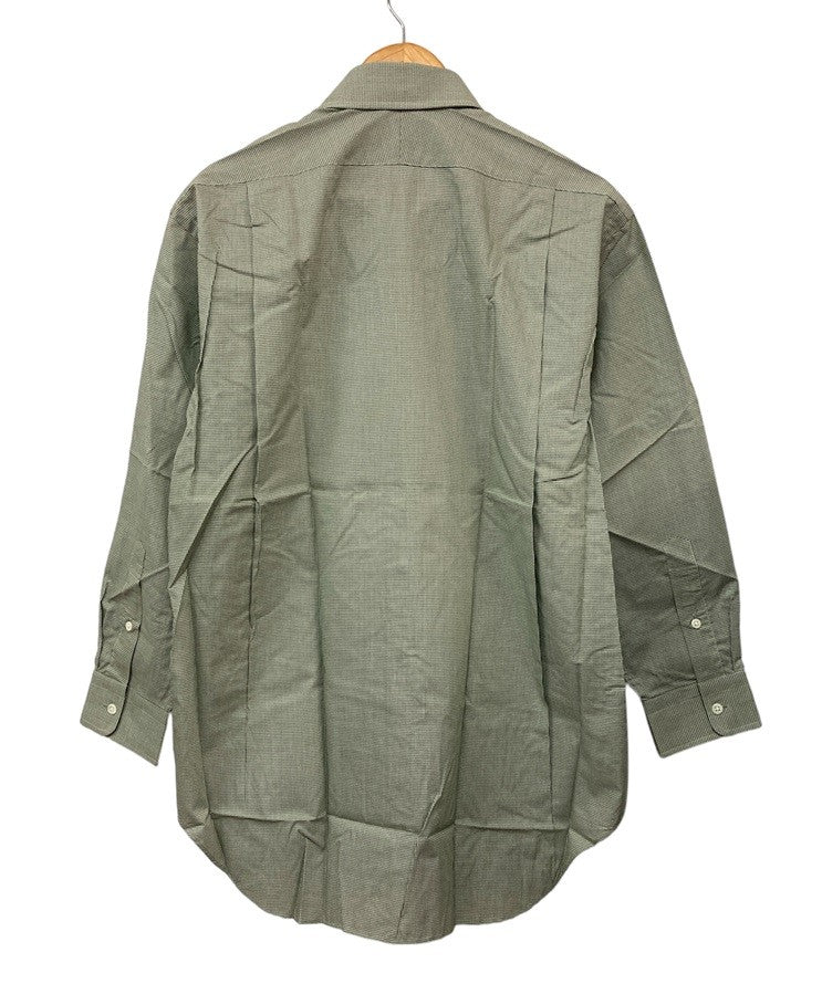 Paul Stuart ポールスチュアート チェック 長袖シャツ サイズ42R 中古 D4
