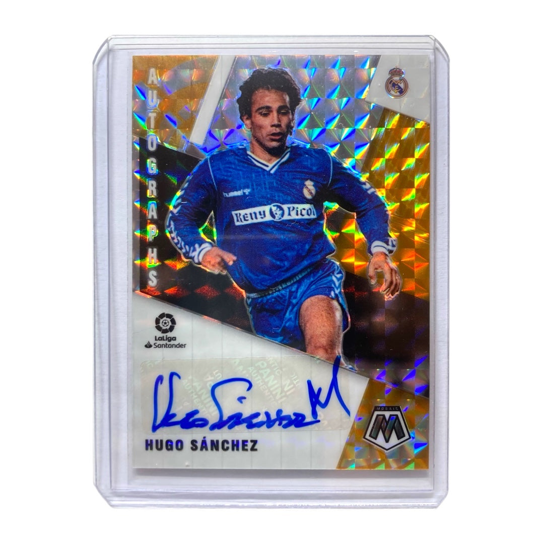 PANINI サッカーカード MOSAIC LALIGA PRIZM HUGO SANCHEZ REAL MADRID #A-HS 送料無料 中古 IT2 PANINI サッカーカード MOSAIC LALIGA PRIZM HUGO SANCHEZ REAL MADRID