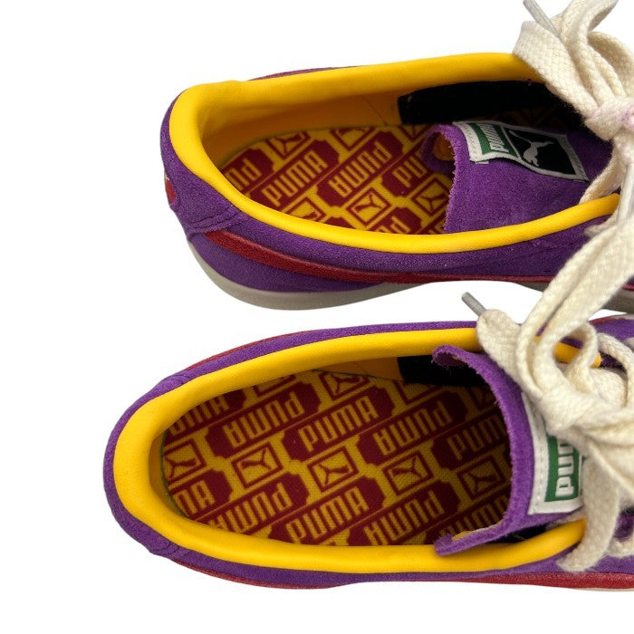 PUMA プーマ スウェード VTG PURPLE POPFR スニーカー 374921-23 26cm 靴 シューズ パープル メンズ 中古 W4
