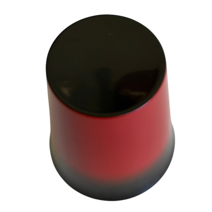 未使用品 輪島塗 塩安 端反カップ 食器 和食器 コップ 赤 黒 中古 W1