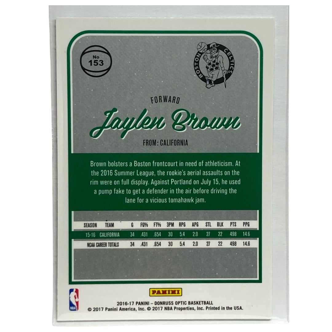 PANINI NBAカード DONRUSS OPTIC JAYLEN BROWN CELTICS #153 中古 IT2