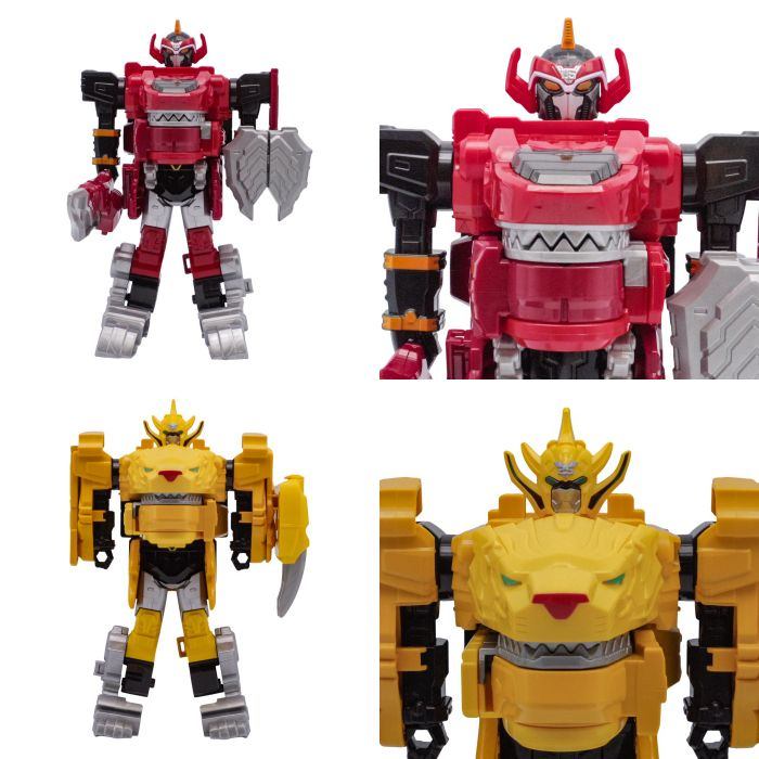 BANDAI 機界戦隊ゼンカイジャー DX ゼンリョクゼンカイオーセット (ゼンカイコンビネーションセット&ゼンリョクゼンカイキャノン) 中古 a1