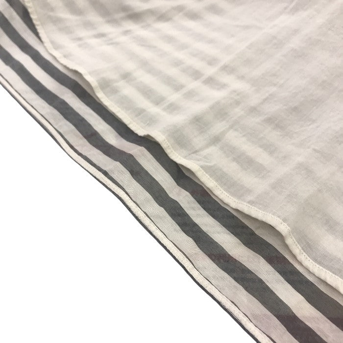 'S MaxMara エスマックスマーラ ワンピース レディース ノースリーブ ボーダー ホワイト/グレー 38サイズ 23922131326 夏 かわいい ロング 中古 KW1