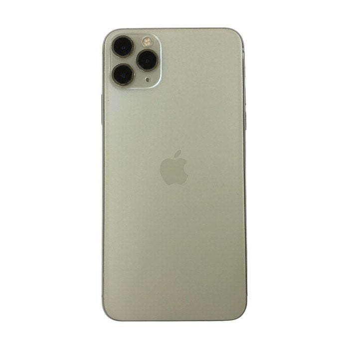 Apple iPhone 11 Pro MAX 256GB スマートフォン SIMフリー デュアルSIM トリプルカメラ シルバー MWHK2J/A 中古 T1