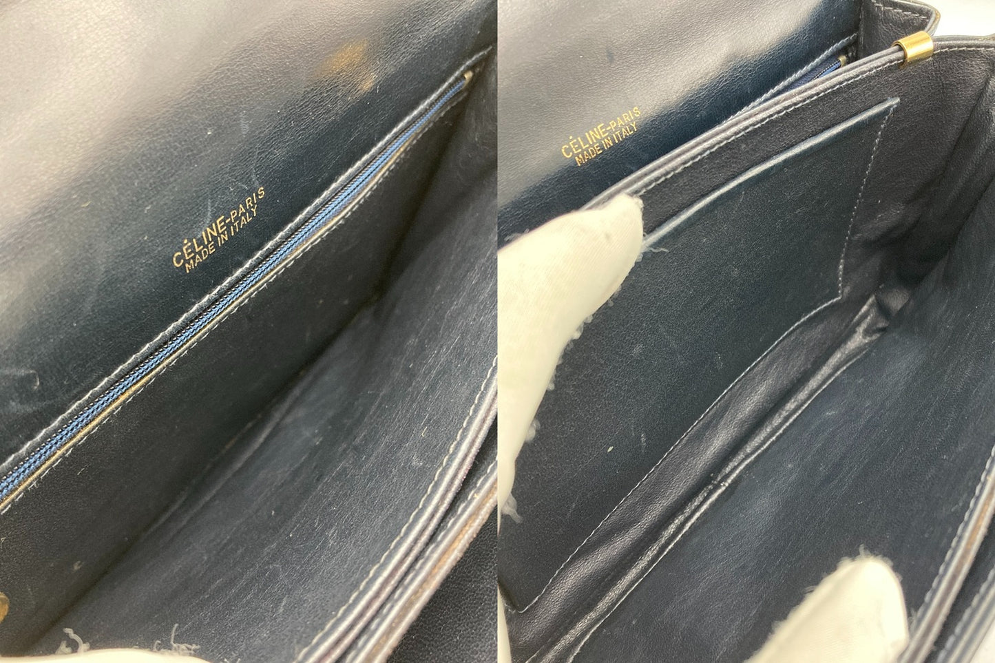 CELINE セリーヌ Cサルキー 肩掛け ショルダーバッグ レディース 中古 D4