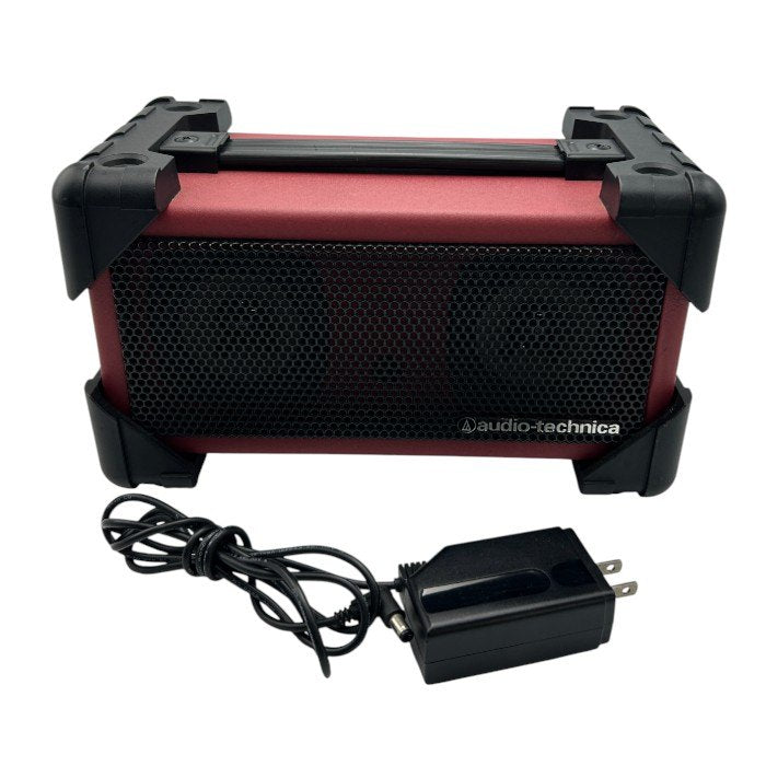 audio-technica オーディオテクニカ アンプ内蔵スピーカーシステム AT-SPB50 オーディオ家電 スピーカー 電池駆動 アダプター駆動 中古 W4