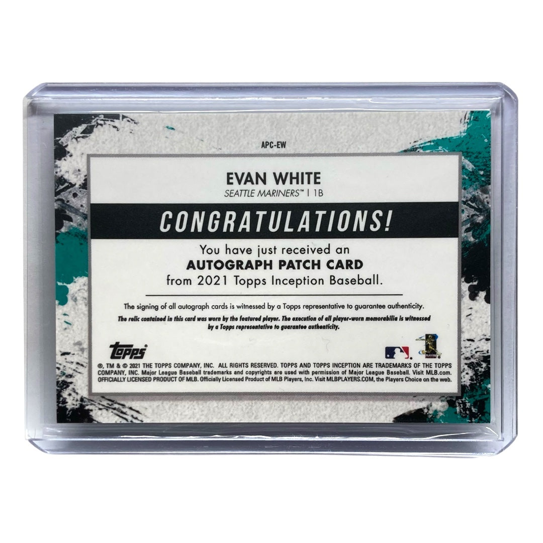 TOPPS MLBカード INCEPTION EVAN WHITE MARINERS 41/75 #APC-EW 中古 IT2