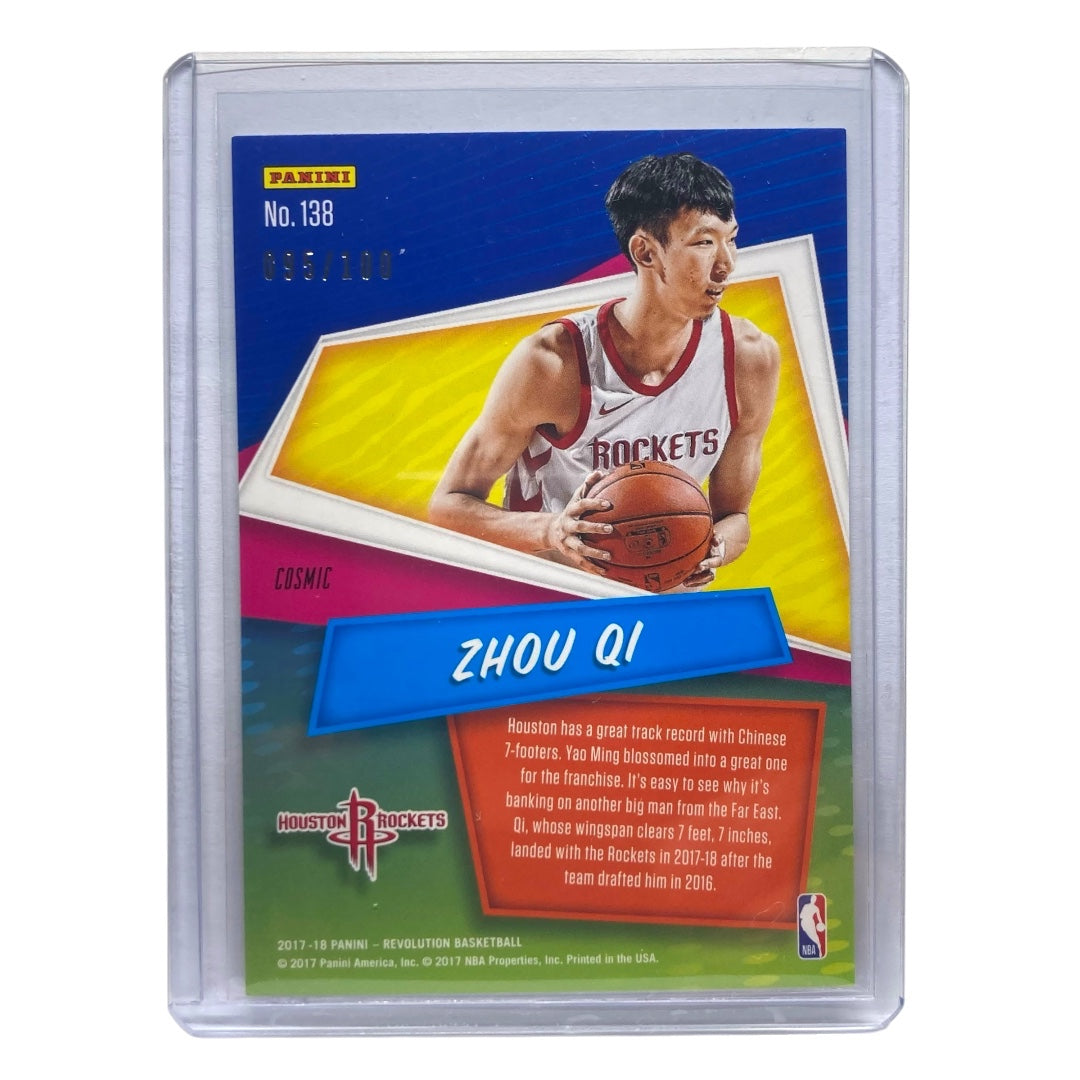 PANINI NBAカード REVOLUTION ZHOU QI ROCKETS 095/100 #138 中古 IT2