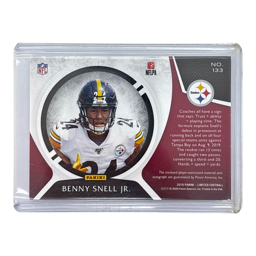 PANINI NFLカード LIMITED BENNY SNELL JR. PITTSBURGH STEELERS 05/10 #133 中古 IT1