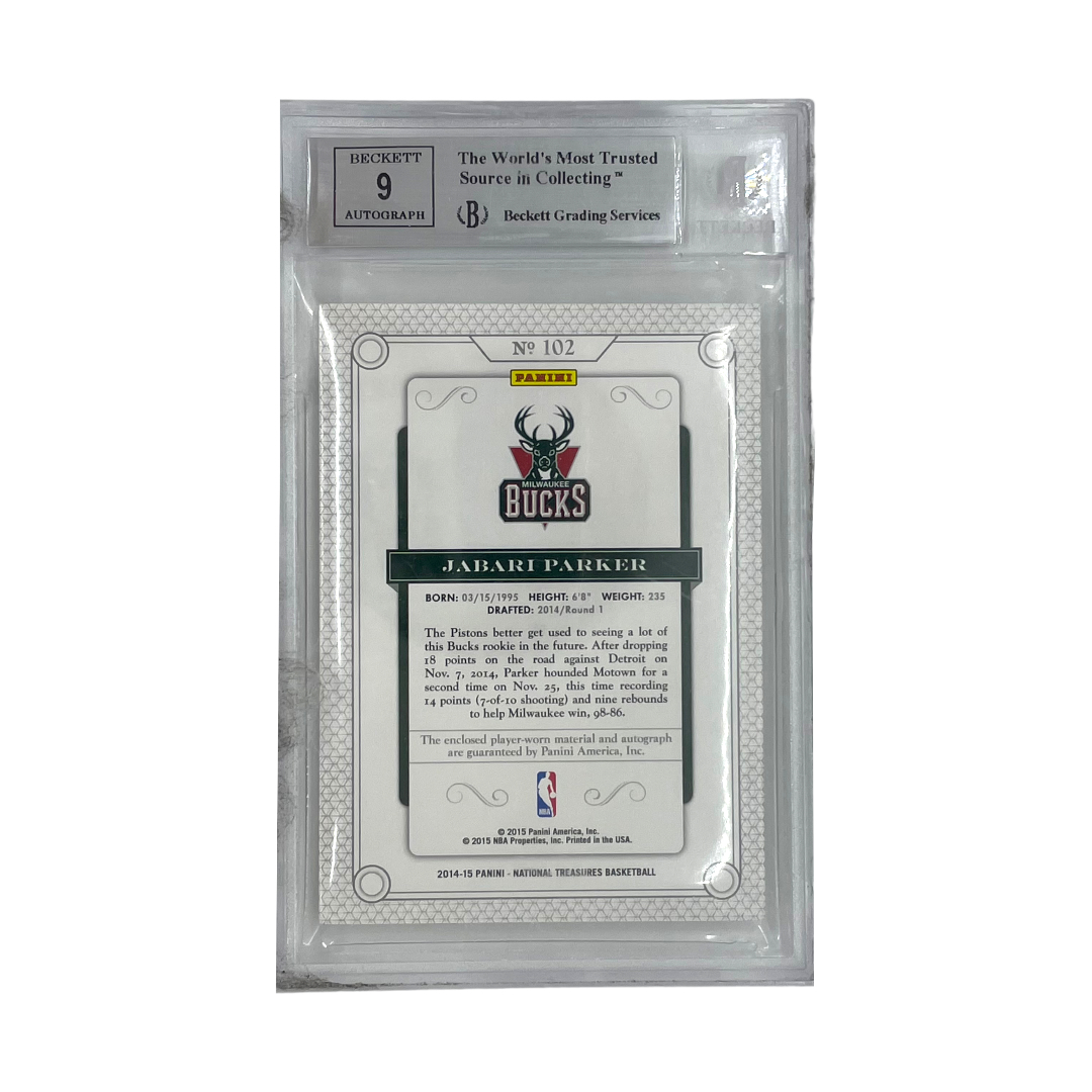 PANINI NBAカード NATIONAL TREASURES JABARI PARKER 22/99 #102 中古 IT1