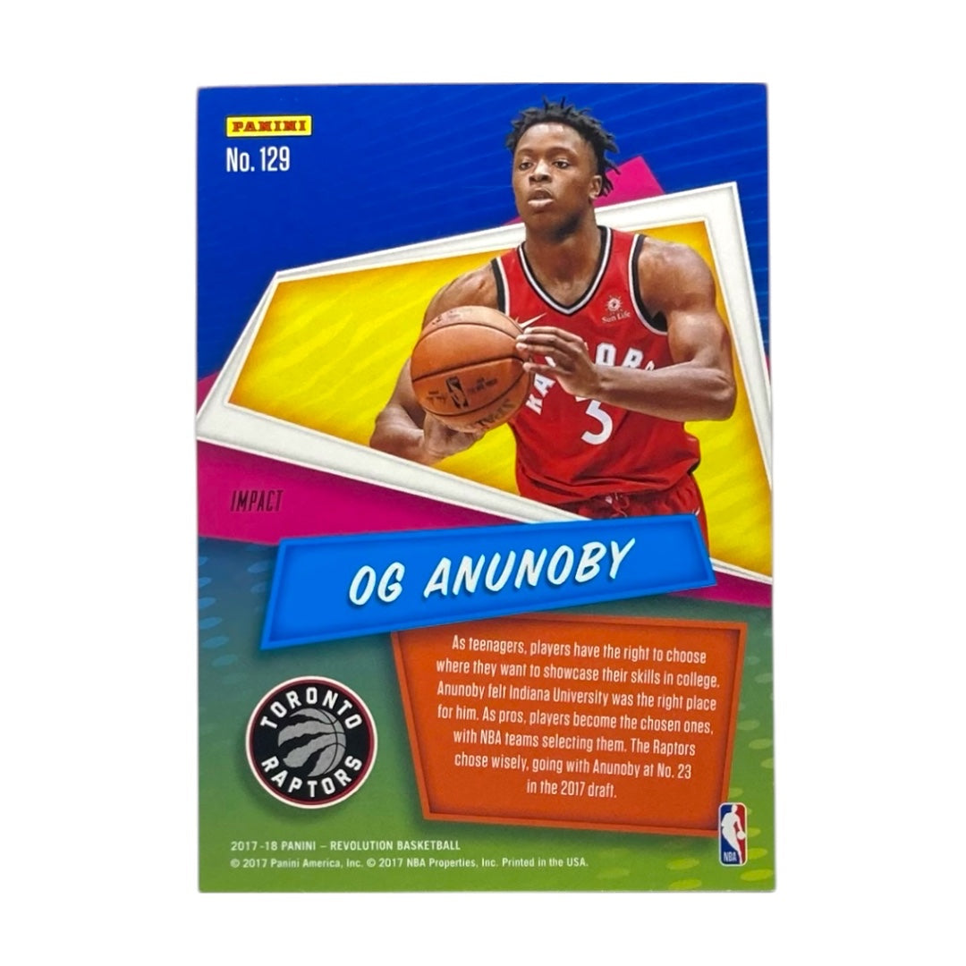 PANINI NBAカード REVOLUTION OG ANUNOBY TORONT RAPTORS #129 中古 IT2