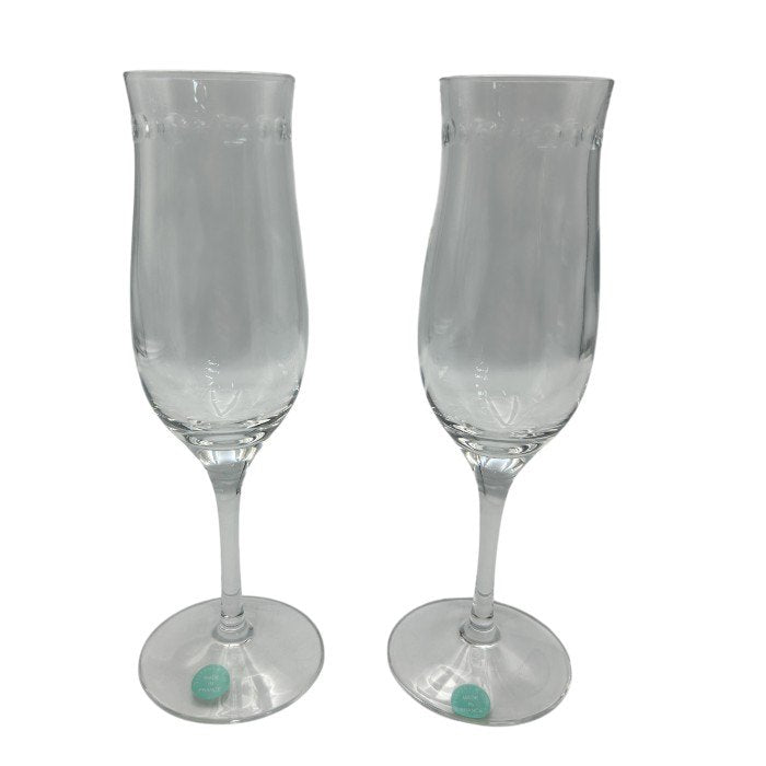 未使用品 TIFFANY&CO. ティファニー スイング シャンパングラス ペア 洋食器 酒器 おしゃれ ブランド 中古 W4