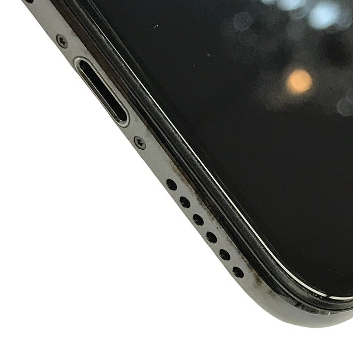 Apple iPhone X 256GB スマートフォン 4G SIMロック解除済み ワイヤレス充電 スペースグレイ MQC12J/A 中古 T1
