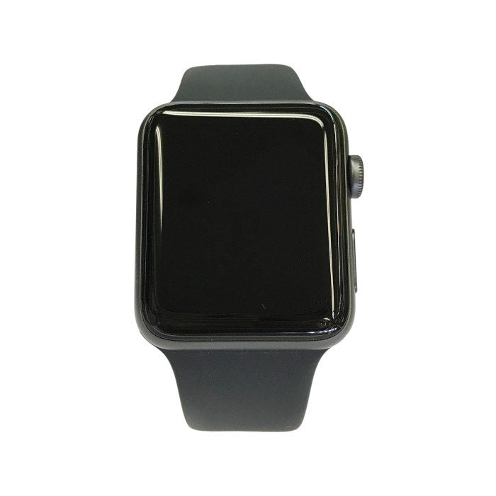 Apple Watch SERIES3 42MM スマートウォッチ スペースグレイ スポーツバンド アルミニウムケース フィットネス 8GB MTF32J/A 中古 T1