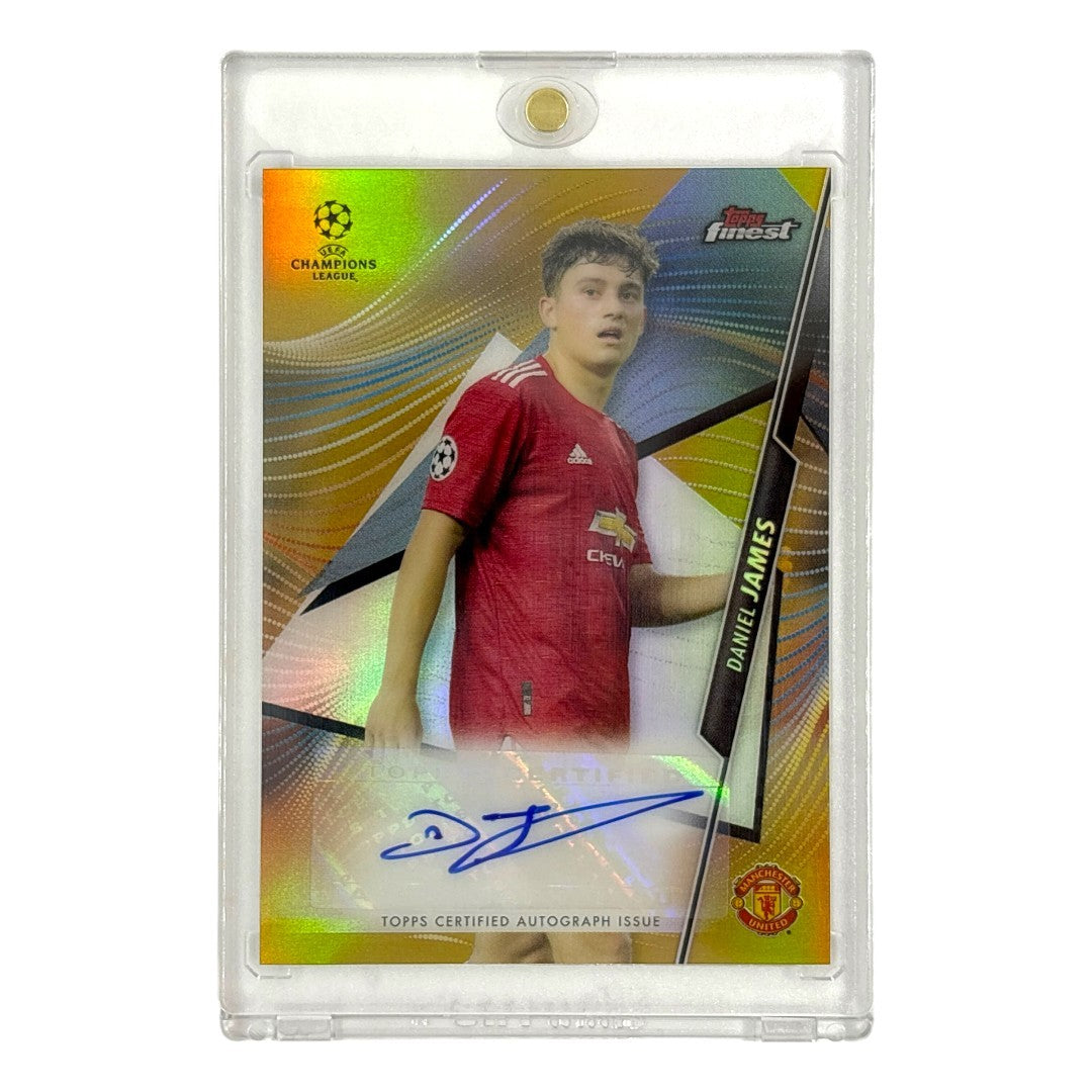 TOPPS サッカーカード FINEST DANIEL JAMES MANCHESTER UNITED 20/50 #FA-DAN 中古 IT1