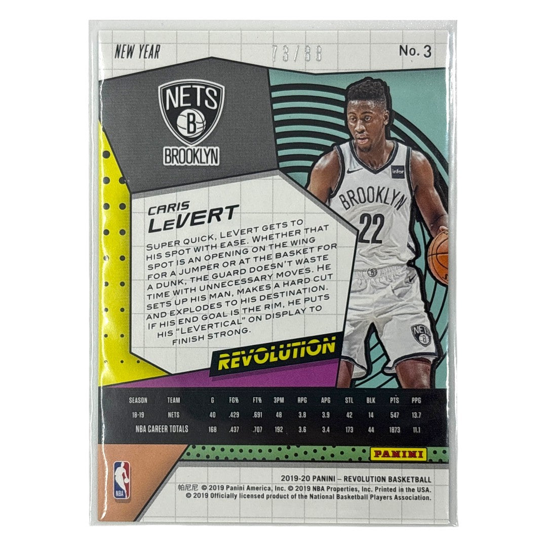 PANINI NBAカード REVOLUTION CARIS LEVERT BROOKLYN NETS /88 #3 中古 IT1