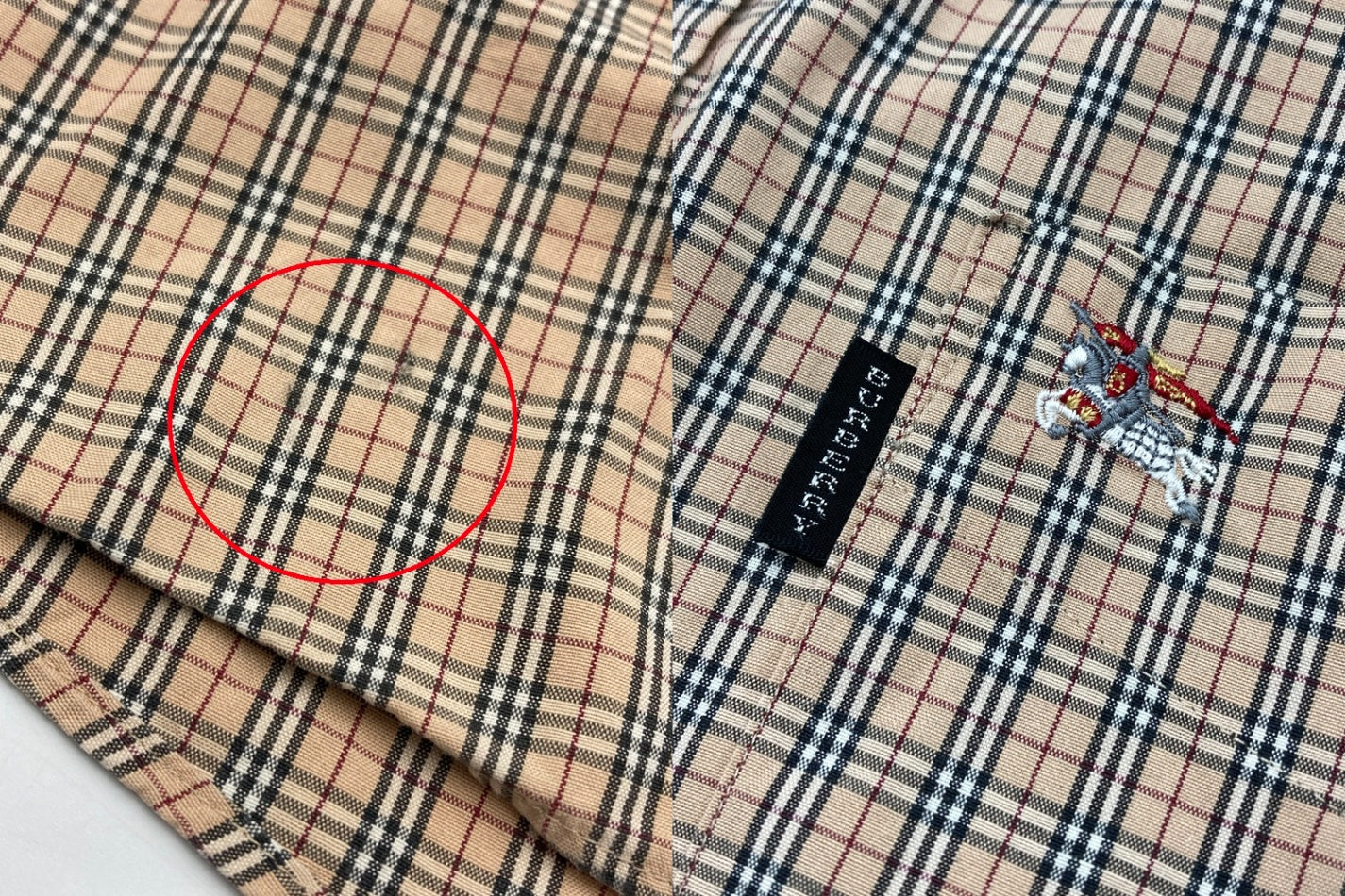 BURBERRY BLACK LABEL バーバリー ブラックレーベル ノバチェック 半袖シャツ サイズ3 メンズ BMW20-901 中古 D4