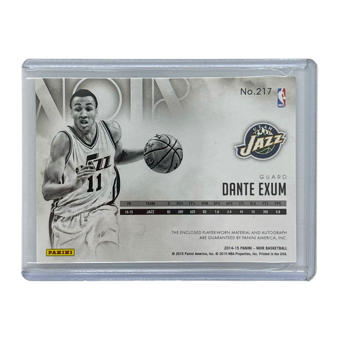 PANINI NBAカード NOIR DANTE EXUM JAZZ 73/99 #217 中古 IT1
