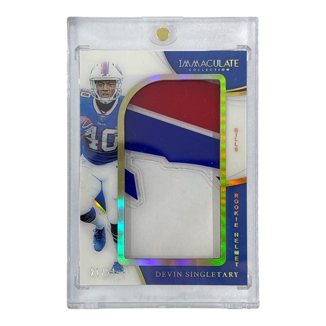 PANINI NFLカード IMMACULATE COLLECTION DEVIN SINGLETARY BILLS 21/23 #RH-29 送料無料 中古 IT1 PANINI NFLカード IMMACULATE COLLECTION DEVIN SINGLETARY